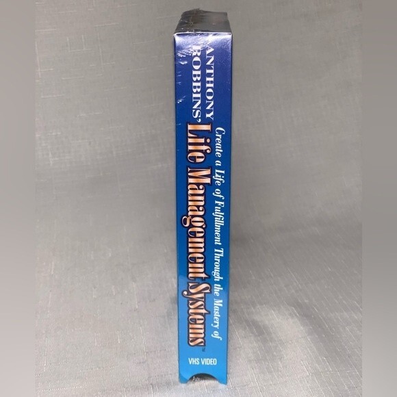 NIB Tony Robbins Life Management Systems VHS Video Tape Self Help 1996 Sealed - Picture 3 of 5